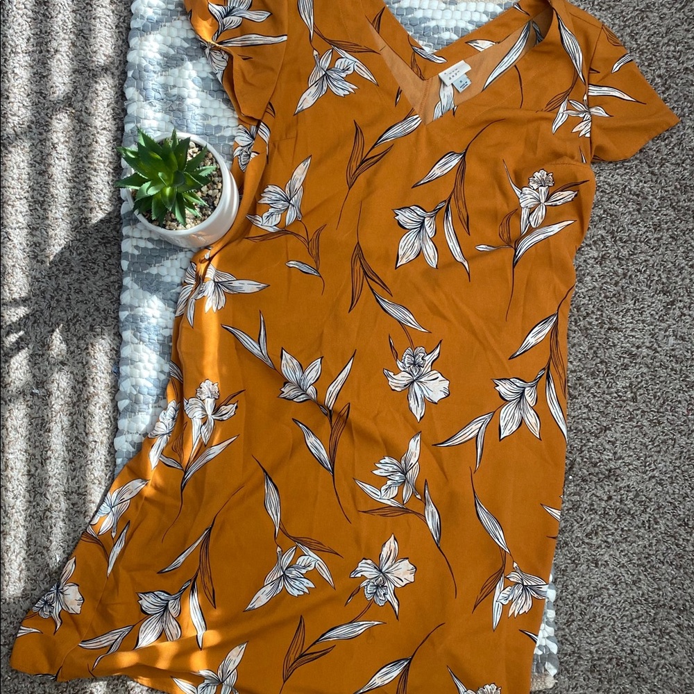 A New Day Floral Dress with Pockets